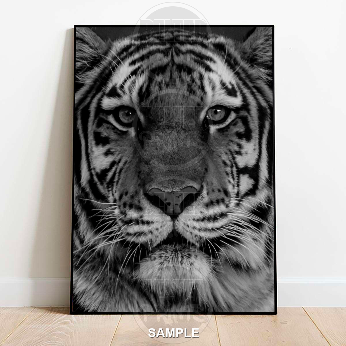 Tiger Head Portrait