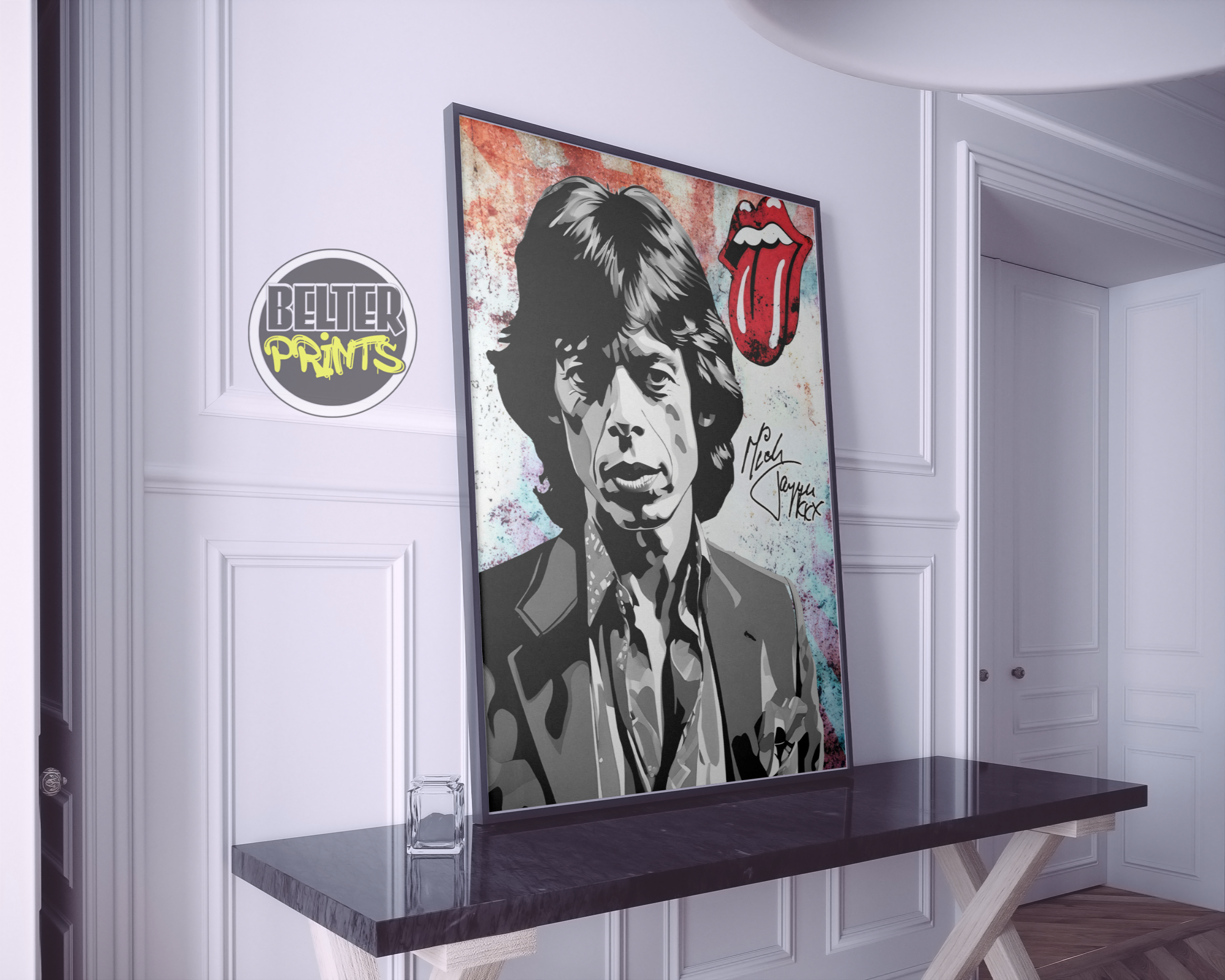 Mick Jagger Popart