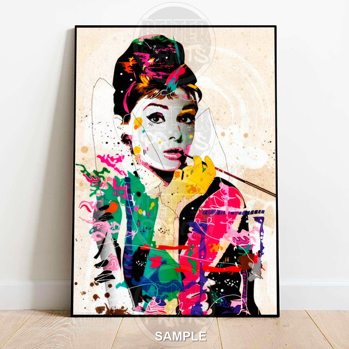 Aubrey Hepburn Popart 2