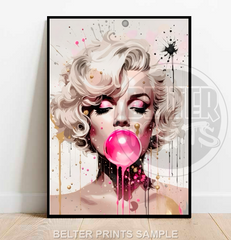 Marlyn Monroe Bubblegum