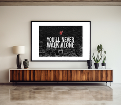 Liverpool FC YNWA JF97 - Wall Art Print