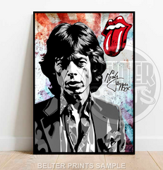 Mick Jagger Popart