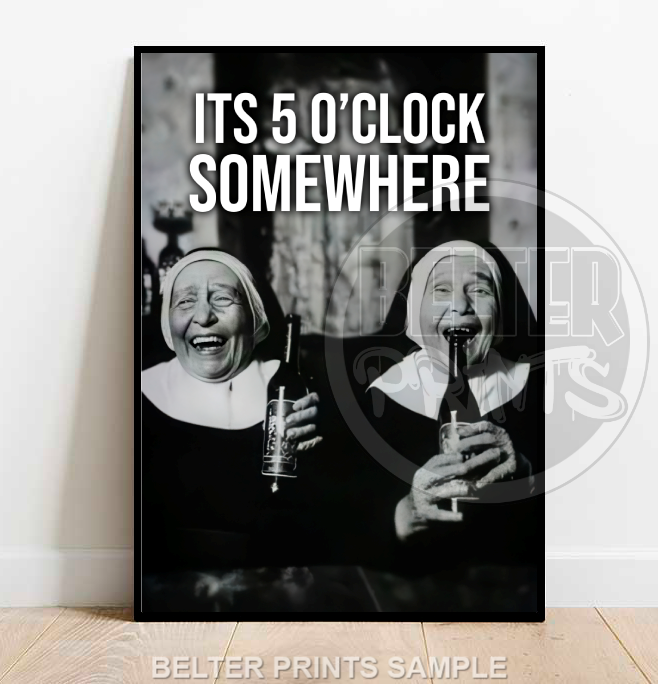 Two Nuns Bold and Humorous