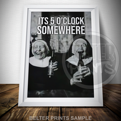 Two Nuns Bold and Humorous