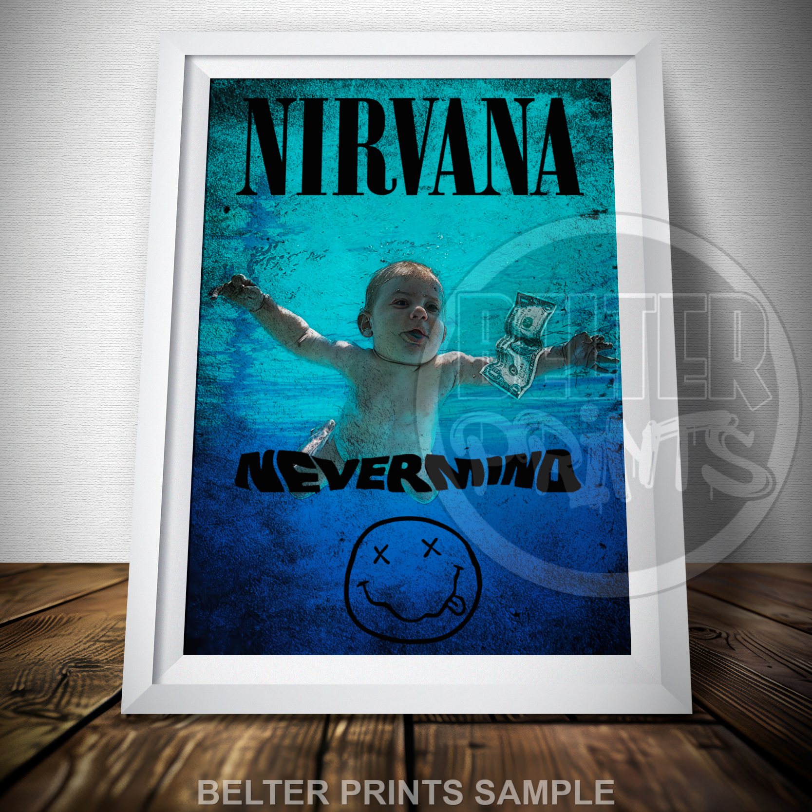 Nirvana - Nevermind - Wall Art Print