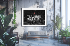 Liverpool FC YNWA JF97 - Wall Art Print