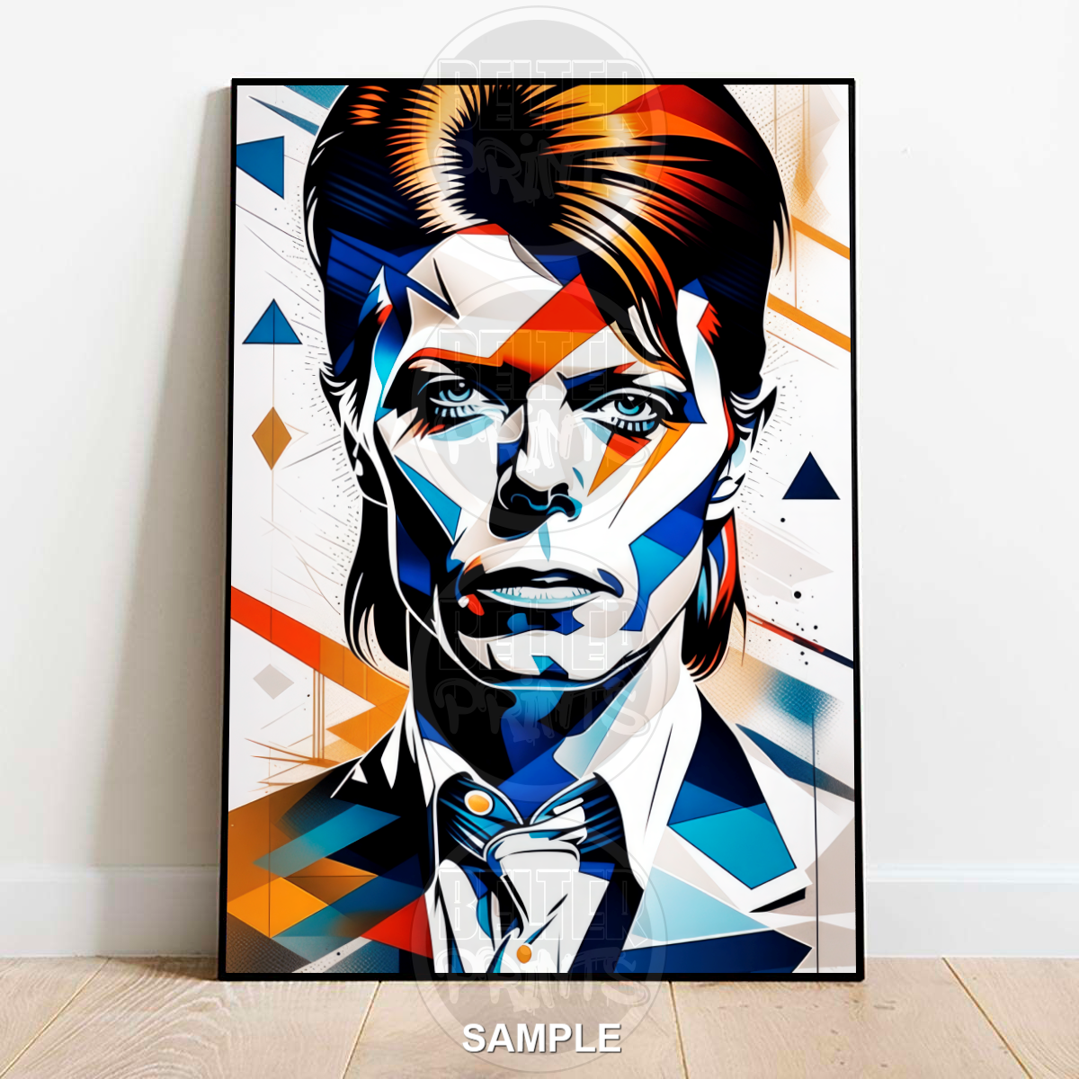 David Bowie Geometrical