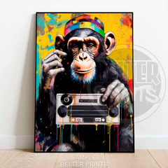 Stereo Monkey - Pop Art