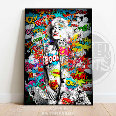 Marilyn Monroe Comic - Pop Art